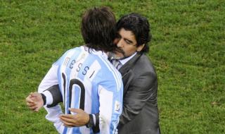 梅西见过马拉多纳吗 马拉多纳和梅西数据对比